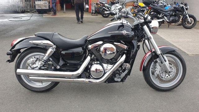 2002 02 Kawasaki Vn 1500P Meanstreak Custom Cruiser
