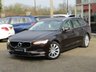 USED 2020 20 VOLVO V90 2.0 T4 MOMENTUM PLUS 5d 188 BHP Finished in MAPLE BROWN MET with contrasting BLOND heated LEATHER. This is the latest of the upmarket looking V90 that looks nothing like the boxy estate cars of old. One of the most stylish estate cars around at the moment. Features include, Sat Nav, DAB RADIO, Rear Camera, Power Folding Mirrors, Electric Boot, Electric heated Leather and Steering Wheel, B/Tooth and more. Still under VOLVO WARRANTY until 20/03/2023. Dealer Serviced at 10673 miles, 24557 miles and on arrival at 34929 miles
