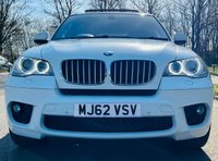 USED 2012 62 BMW X5 3.0 XDRIVE40D M SPORT 5d 302 BHP MEGA SPEC 7 SEATER / PAN ROOF / SAT NAV / PARK ASSIST / REVERSE CAMERA / HEAD UP DISPLAY