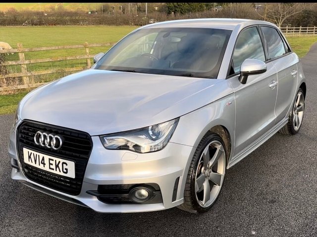 2014 14 Audi A1 2.0 SPORTBACK TDI BLACK EDITION 5d 141 BHP