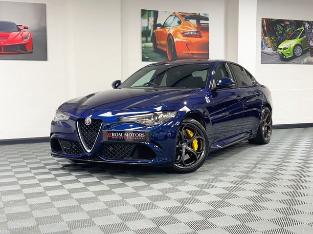 2019 68 Alfa Romeo Giulia 2.9 V6 BITURBO QUADRIFOGLIO 4d 503 BHP