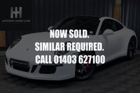 USED 2015 15 PORSCHE 911 3.8 CARRERA GTS PDK 2d 430 BHP PORSCHE WARRANTY, GLASS ROOF, BOSE STEREO, FULL HISTORY, GLASS SUNROOF, PDLS, LEATHER INTERIOR, LEATHER DASH