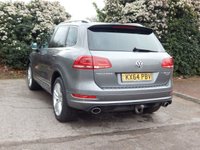 USED 2014 64 VOLKSWAGEN TOUAREG 3.0 V6 R-LINE TDI BLUEMOTION TECHNOLOGY 5d  F/MSH-SATNAV-DAB-BLUETOOTH