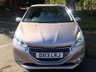 USED 2013 13 PEUGEOT 208 1.4 ALLURE 3d 95 BHP 6 SERVICE STAMPS IN THE BOOK