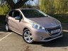 USED 2013 13 PEUGEOT 208 1.4 ALLURE 3d 95 BHP 6 SERVICE STAMPS IN THE BOOK