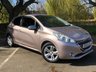 USED 2013 13 PEUGEOT 208 1.4 ALLURE 3d 95 BHP 6 SERVICE STAMPS IN THE BOOK