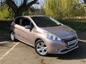 USED 2013 13 PEUGEOT 208 1.4 ALLURE 3d 95 BHP 6 SERVICE STAMPS IN THE BOOK