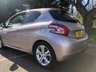 USED 2013 13 PEUGEOT 208 1.4 ALLURE 3d 95 BHP 6 SERVICE STAMPS IN THE BOOK