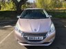 USED 2013 13 PEUGEOT 208 1.4 ALLURE 3d 95 BHP 6 SERVICE STAMPS IN THE BOOK