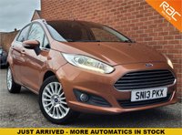 USED 2013 13 FORD FIESTA 1.6 TITANIUM 5d 104 BHP 9 SERVICE STAMPS
