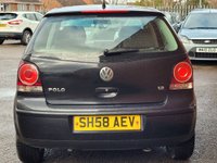 USED 2008 58 VOLKSWAGEN POLO 1.2 MATCH 5d 68 BHP RAC WARRANTY