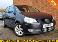 USED 2008 58 VOLKSWAGEN POLO 1.2 MATCH 5d 68 BHP RAC WARRANTY