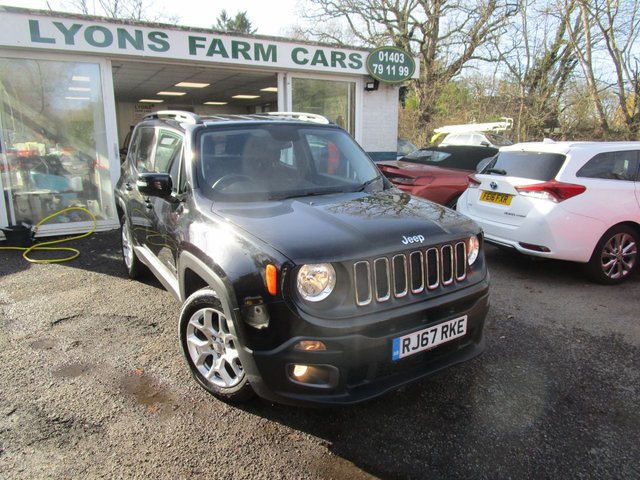 2018 67 Jeep Renegade 1.6 M-JET LONGITUDE 5d 118 BHP
