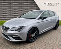USED 2017 67 SEAT LEON 2.0 TSI CUPRA 300 DSG 5d 297 BHP APPLE CAR PLAY - ANDROID AUTO - HEATED SEATS - ADAPTIVE CRUISE CONTROL - HIGH LEVEL NAVIGATION SYSTEM - ALCANTARA SEATS - RAM AIR INDUCTION KIT FITTED