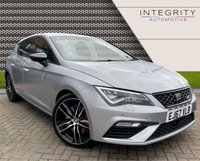 USED 2017 67 SEAT LEON 2.0 TSI CUPRA 300 DSG 5d 297 BHP APPLE CAR PLAY - ANDROID AUTO - HEATED SEATS - ADAPTIVE CRUISE CONTROL - HIGH LEVEL NAVIGATION SYSTEM - ALCANTARA SEATS - RAM AIR INDUCTION KIT FITTED