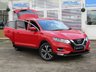 USED 2017 67 NISSAN QASHQAI 1.2 N-CONNECTA DIG-T 5d 113 BHP Finished in FLAME RED METALLIC with contrasting EBONY BLACK CLOTH SEATS. The Qashqai is one of the best selling SUV's around at the moment. This desireable edition new shape is comfy, easy to drive and has enough space for 5 adults. Features include, Sat Nav, DAB Radio, 360 Reverse Cameras, B/Tooth, 18" Alloys and much more. Dealer serviced at 4297 miles, 8782 miles, 10913 miles, 18134 miles and at 23238 miles on arrival.