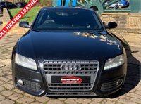 USED 2009 09 AUDI A5 2.0 TDI QUATTRO DPF S LINE 3d 168 BHP STUNNING 2009 AUDI A5 S-LINE QUATTRO COUPE - 2.0 TDi MANUAL - PHANTOM BLACK - FULL S-LINE EMBOSSED LEATHER INTERIOR - 18 INCH ALLOYS - SATELLITE NAVIGATION - CRUISE CONTROL