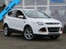 USED 2013 13 FORD KUGA 2.0 TITANIUM X TDCI 5d 160 BHP Finished in FROZEN WHITE with contrasting HEATED LEATHER TRIM. This Kuga is a great choice if you like driving. It's one of the most enjoyable, practical and fun family SUV's around. Features include PAN ROOF, DAB, Electric Power Boot, Heated Full Leather, Cruise Control, 19" Alloys, B/Tooth and much more. Dealer serviced at 10567 miles, 24262 miles, 403234 miles, 50584 miles, 59930 miles, 72980 miles, 85841 miles and on arrival at 105065 miles.