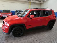 USED 2020 70 JEEP RENEGADE 1.0 NIGHT EAGLE 5d 118 BHP FREE 12 MONTHS GOLD WARRANTY SAT NAV CRUISE CONTROL PARKING SENSORS 1 OWNER SERVICE HISTORY