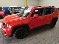USED 2020 70 JEEP RENEGADE 1.0 NIGHT EAGLE 5d 118 BHP FREE 12 MONTHS GOLD WARRANTY SAT NAV CRUISE CONTROL PARKING SENSORS 1 OWNER SERVICE HISTORY