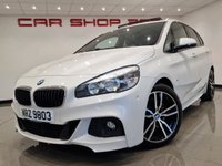 USED 2016 65 BMW 2 SERIES ACTIVE TOURER 2.0 220D (190 PS) M SPORT AUTO XDRIVE ( EURO 6 ) S/S 5DR + NAV + PAN ROOF + HEATED LEATHERS + HEAD UP + HARMAN KARDON + CRUISE + MULTIMEDIA + ACTIVE GUARD + PADDLESHIFT + F/R/PARALLEL PARK + PRIVACY + E/BOOT + 18S + TOWBAR PAN ROOF+PARK+TINTS+LEATHER+NAV+CRUISE+HEAD UP+HK
