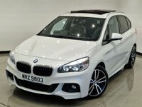 USED 2016 65 BMW 2 SERIES ACTIVE TOURER 2.0 220D (190 PS) M SPORT AUTO XDRIVE ( EURO 6 ) S/S 5DR + NAV + PAN ROOF + HEATED LEATHERS + HEAD UP + HARMAN KARDON + CRUISE + MULTIMEDIA + ACTIVE GUARD + PADDLESHIFT + F/R/PARALLEL PARK + PRIVACY + E/BOOT + 18S + TOWBAR PAN ROOF+PARK+TINTS+LEATHER+NAV+CRUISE+HEAD UP+HK