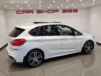 USED 2016 65 BMW 2 SERIES ACTIVE TOURER 2.0 220D (190 PS) M SPORT AUTO XDRIVE ( EURO 6 ) S/S 5DR + NAV + PAN ROOF + HEATED LEATHERS + HEAD UP + HARMAN KARDON + CRUISE + MULTIMEDIA + ACTIVE GUARD + PADDLESHIFT + F/R/PARALLEL PARK + PRIVACY + E/BOOT + 18S + TOWBAR PAN ROOF+PARK+TINTS+LEATHER+NAV+CRUISE+HEAD UP+HK