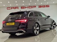USED 2018 18 AUDI RS4 AVANT 2.9 TFSI V6 (450 PS) CARBON EDITION TIPTRONIC QUATTRO (EURO 6) S/S ESTATE 5DR + HIGH SPEC !! + �&pound;8,000 AUDI EXTRAS HIGH SPECIFICATION !! + &pound;8,000 AUDI OPTIONAL EXTRAS