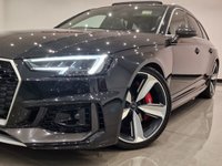 USED 2018 18 AUDI RS4 AVANT 2.9 TFSI V6 (450 PS) CARBON EDITION TIPTRONIC QUATTRO (EURO 6) S/S ESTATE 5DR + HIGH SPEC !! + �&pound;8,000 AUDI EXTRAS HIGH SPECIFICATION !! + &pound;8,000 AUDI OPTIONAL EXTRAS