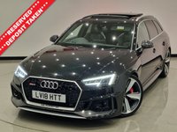 USED 2018 18 AUDI RS4 AVANT 2.9 TFSI V6 (450 PS) CARBON EDITION TIPTRONIC QUATTRO (EURO 6) S/S ESTATE 5DR + HIGH SPEC !! + �&pound;8,000 AUDI EXTRAS HIGH SPECIFICATION !! + &pound;8,000 AUDI OPTIONAL EXTRAS