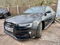 USED 2016 16 AUDI A5 2.0 TDI BLACK EDITION PLUS 5d AUTO 148 BHP HATCHBACK