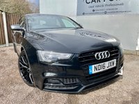 USED 2016 16 AUDI A5 2.0 TDI BLACK EDITION PLUS 5d AUTO 148 BHP HATCHBACK