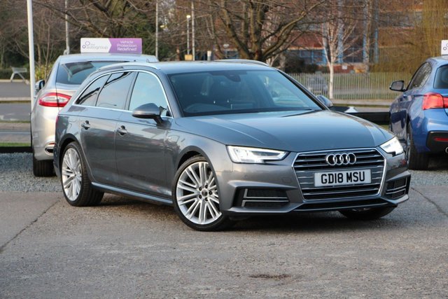 2018 18 Audi A4 2.0 AVANT TFSI S LINE MHEV 5d 188 BHP
