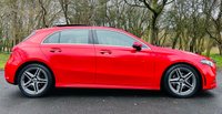 USED 2018 68 MERCEDES-BENZ A-CLASS 1.5 A 180 D AMG LINE PREMIUM PLUS 5d 114 BHP AUTOMATIC SATELLITE NAVIGATION DIGITAL DISPLAY