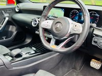 USED 2018 68 MERCEDES-BENZ A-CLASS 1.5 A 180 D AMG LINE PREMIUM PLUS 5d 114 BHP AUTOMATIC SATELLITE NAVIGATION DIGITAL DISPLAY