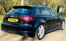 USED 2014 14 AUDI A3 2.0 TDI S LINE 5d 148 BHP &pound;20 ROAD TAX DAB RADIO BLUETOOTH