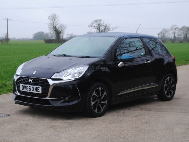 2016 66 DS DS 3 1.2 PURETECH ELEGANCE S/S 3d 109 BHP