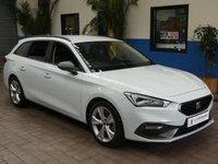 USED 2020 70 SEAT LEON 1.5 ETSI FR DSG MHEV 5d 148 BHP SAT NAV PART LEATHER PARK SENSORS SEAT WARRANTY TILL DEC 2024
