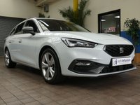 USED 2020 70 SEAT LEON 1.5 ETSI FR DSG MHEV 5d 148 BHP SAT NAV PART LEATHER PARK SENSORS SEAT WARRANTY TILL DEC 2024