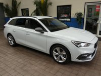 USED 2020 70 SEAT LEON 1.5 ETSI FR DSG MHEV 5d 148 BHP SAT NAV PART LEATHER PARK SENSORS SEAT WARRANTY TILL DEC 2024