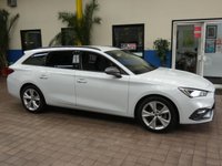 USED 2020 70 SEAT LEON 1.5 ETSI FR DSG MHEV 5d 148 BHP SAT NAV PART LEATHER PARK SENSORS SEAT WARRANTY TILL DEC 2024