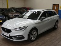 USED 2020 70 SEAT LEON 1.5 ETSI FR DSG MHEV 5d 148 BHP SAT NAV PART LEATHER PARK SENSORS SEAT WARRANTY TILL DEC 2024