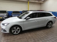 USED 2020 70 SEAT LEON 1.5 ETSI FR DSG MHEV 5d 148 BHP SAT NAV PART LEATHER PARK SENSORS SEAT WARRANTY TILL DEC 2024