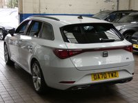 USED 2020 70 SEAT LEON 1.5 ETSI FR DSG MHEV 5d 148 BHP SAT NAV PART LEATHER PARK SENSORS SEAT WARRANTY TILL DEC 2024