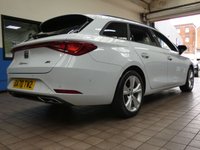 USED 2020 70 SEAT LEON 1.5 ETSI FR DSG MHEV 5d 148 BHP SAT NAV PART LEATHER PARK SENSORS SEAT WARRANTY TILL DEC 2024