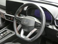 USED 2020 70 SEAT LEON 1.5 ETSI FR DSG MHEV 5d 148 BHP SAT NAV PART LEATHER PARK SENSORS SEAT WARRANTY TILL DEC 2024