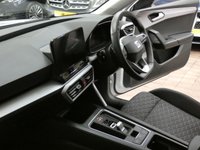 USED 2020 70 SEAT LEON 1.5 ETSI FR DSG MHEV 5d 148 BHP SAT NAV PART LEATHER PARK SENSORS SEAT WARRANTY TILL DEC 2024