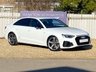USED 2019 69 AUDI A4 2.0 TFSI S LINE BLACK EDITION MHEV 4d 148 BHP ( TECH PACK )