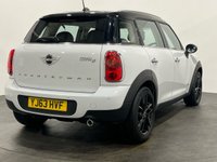 USED 2013 63 MINI COUNTRYMAN 2.0 COOPER D ALL4 5d 110 BHP Automatic 2.0 Cooper D ALL4, Generous specification, chili pack, media pack,  Striking light white ,