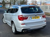 USED 2012 61 BMW X3 3.0 XDRIVE30D M SPORT 5d 255 BHP 